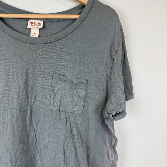 Mossimo Women's Light Gray T-Shirt, Size M - Picture 2 of 6